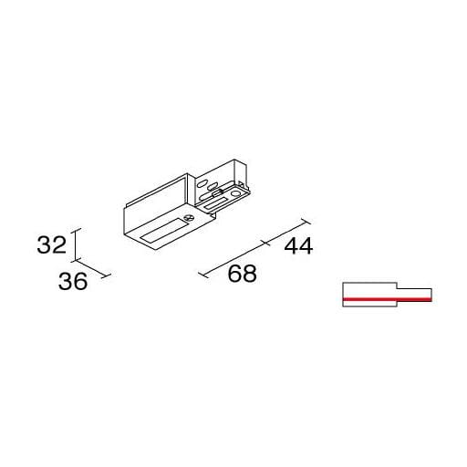 SIDE - BINARIO SITRACK 230V TESTATA DI ALIMENTA