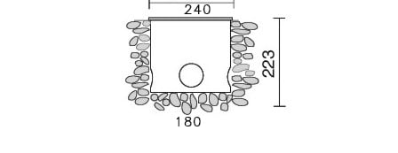 SIDE - POZZETTO PER FISSAGGIO A TERRA 899-N