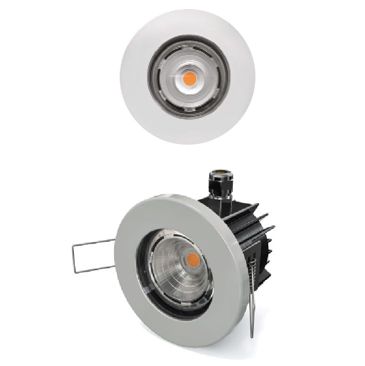 SIDE - EYES 90 DIAM.73MM 5.2W 673LM 3000K IP65 E8142-MLBC-25