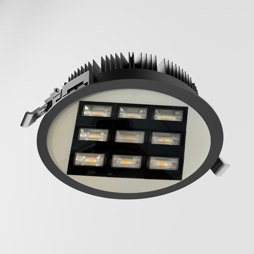 SIDE - RULED T20 9 LED 34W 1800LM 3000K IP20/40 KT5846LBCBAS