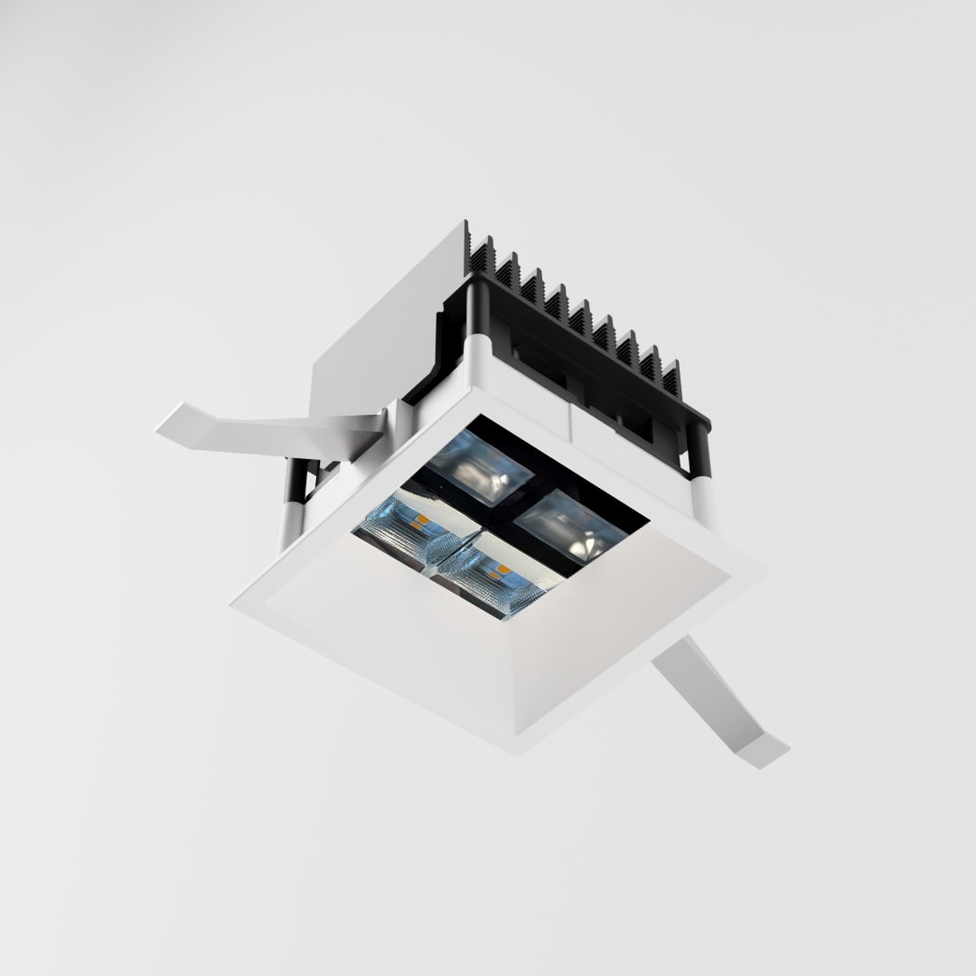 SIDE - RULED Q10 93X93MM 13.8W 1179LM 3000K IP2 KT5870LBCAE