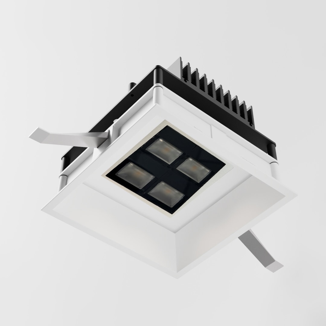 SIDE - RULED Q14 136X136MM 18W 1120LM 4000K IP2 KT5880LBNAS