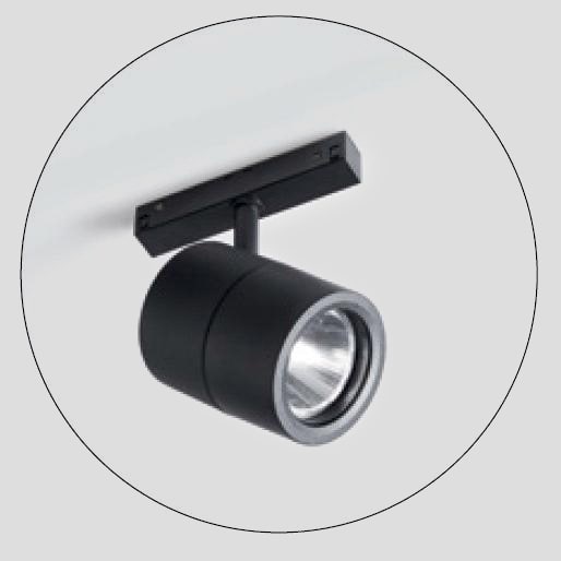 SIDE - SPOT 48VDC 1 SPOT 12.4W 1574LM 3000K NE M-67384-LBC20