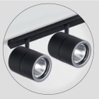 SIDE - SPOT 48VDC 2 SPOT 24.8W 3148LM 3000K NE M-67387-LBC20