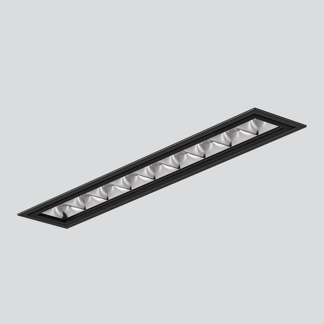 SIDE - RULED LINEAR INCASSO 60X365MM 28.5W 4150