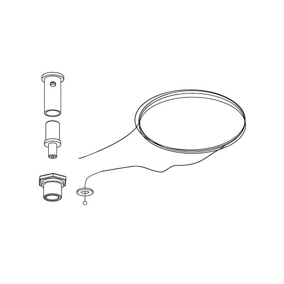 SIDE - BINARIO SITRACK 230V KIT SOSPENSIONE CAV
