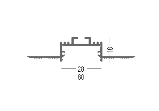 SIDE - KIT ESTRUSO ALLUMINIO 3MT BI