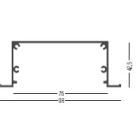 SIDE - KIT ESTRUSO ALLUMINIO 3MT BI