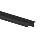 SIDE - BINARIO 230V DALI COPRI BINARIO L.1000MM