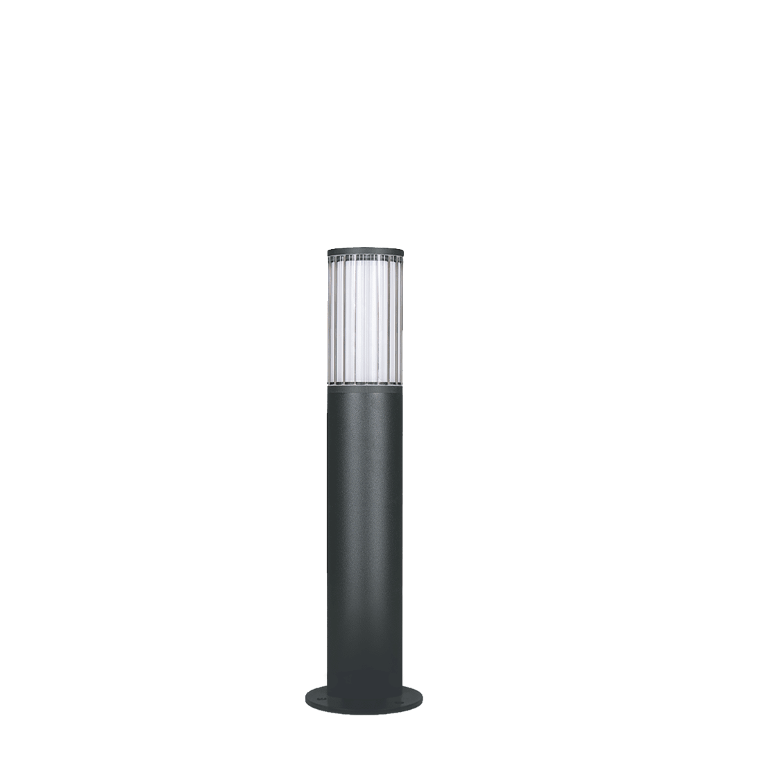 SIDE - ZERO10 D.100 H600MM 25W E27 IP65 GRA 220