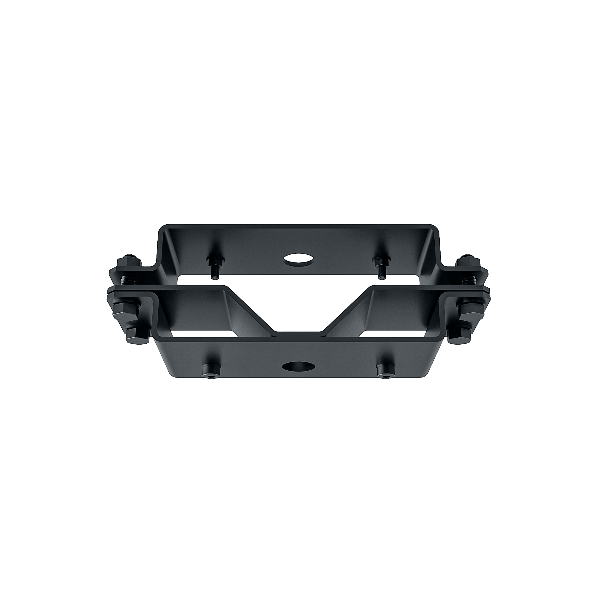 SIDE - KIT ATTACCO DOPPIO SU PALO DIAM.60MM GRA