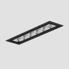SIDE - RULED LINEAR INCASSO 60X250MM 38W 4300LM