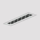 SIDE - RULED LINEAR INCASSO 60X250MM 19W 2556LM