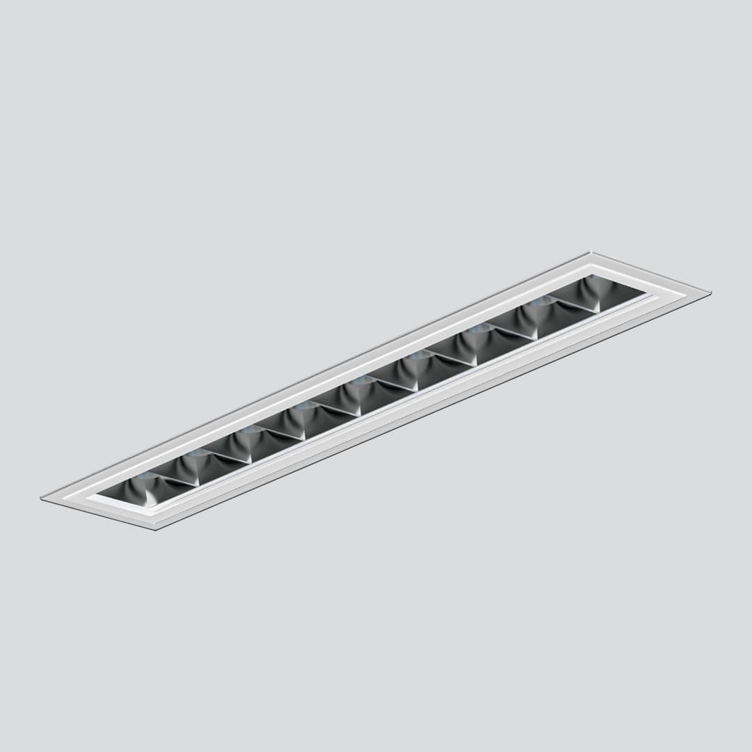 SIDE - RULED LINEAR INCASSO 60X36MM 28.5W 3833L