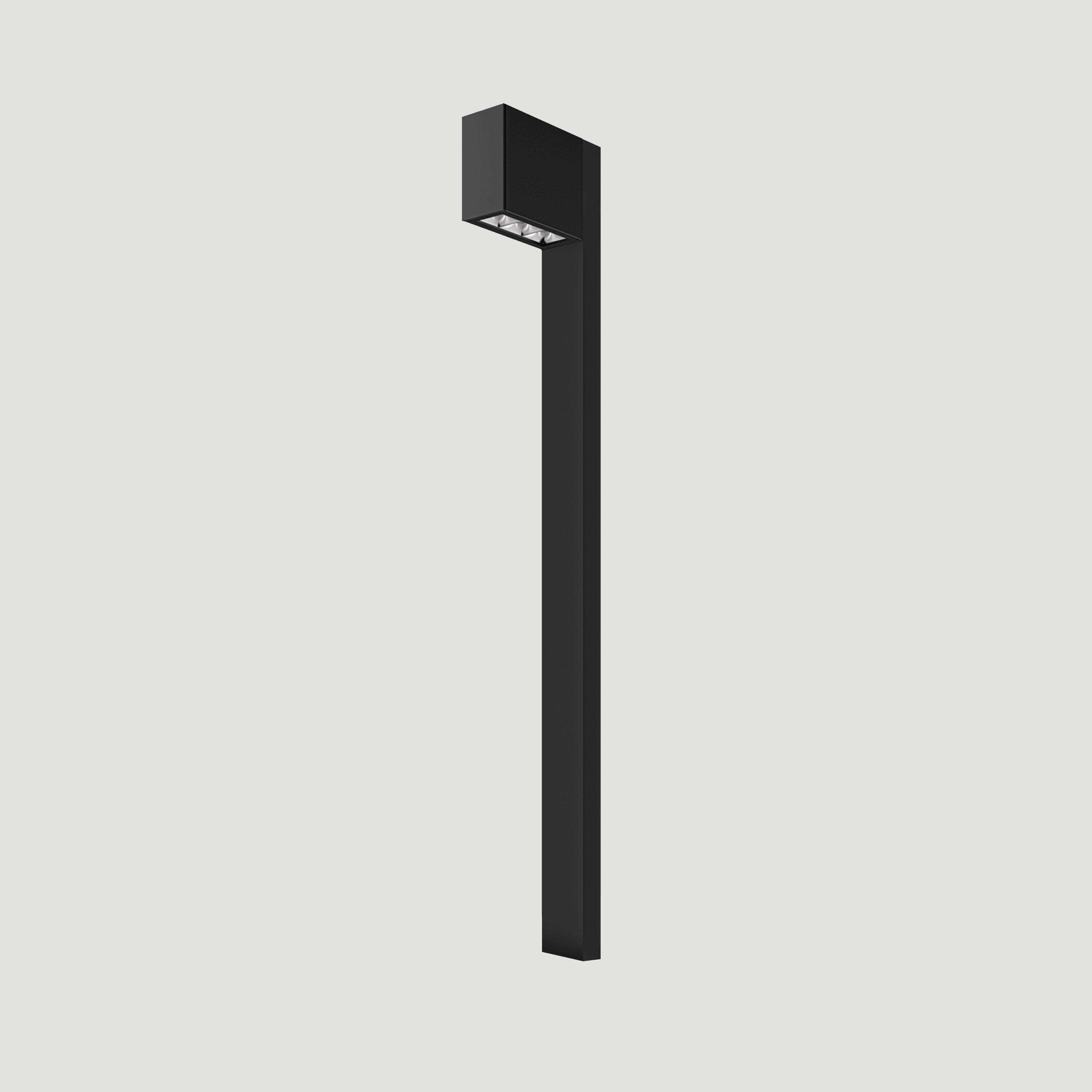SIDE - RULED LINEAR IP65 BOLLARD H.900MM 10.5W