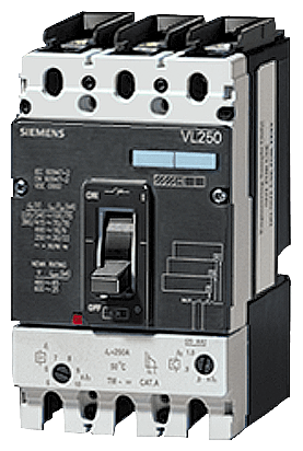 SIEMENS - INT.AUT.VL250N 3X250A PRINC SOLO MAG 3VL37251DE360AA0