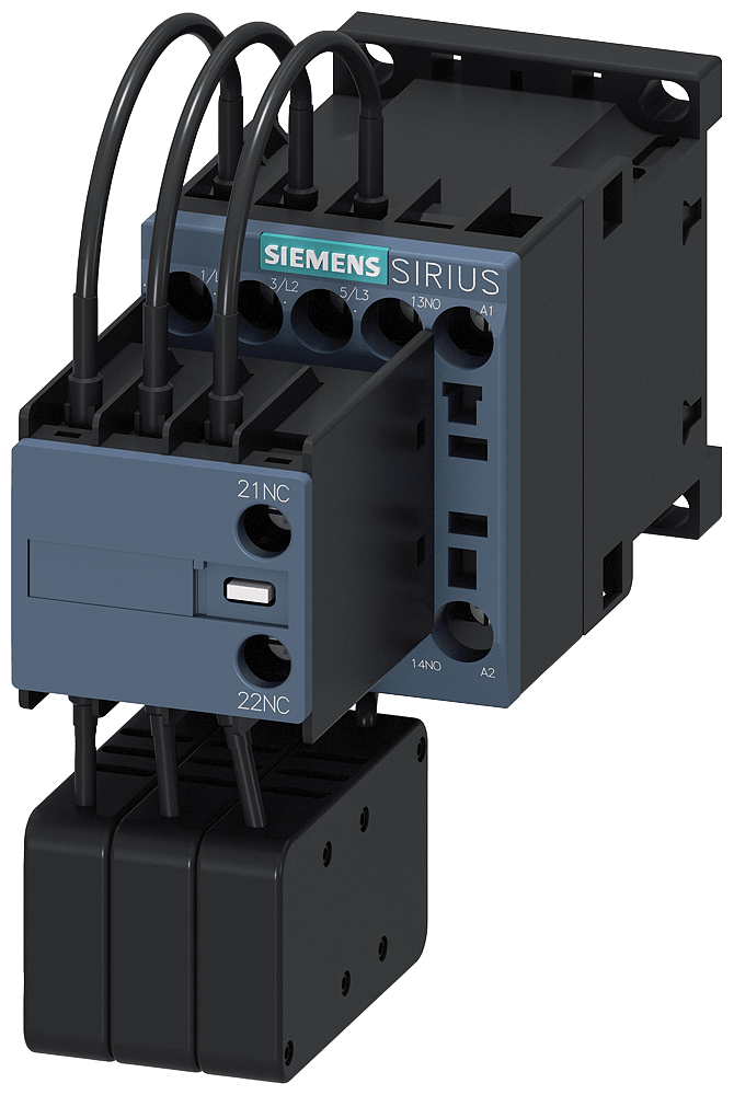 SIEMENS - CONT. AC6B:12.5KVAR1NO+1NC 400VAC50/60HZ