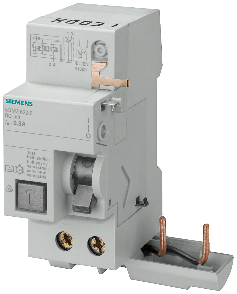 SIEMENS - BLOC.DIFF.2P 40A 0,3A TIPO ACK SEL.X5SY