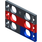 SIEMENS - SIMATIC ET 200SP Targhette identificative a colori CC52 UI 10