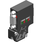 SIEMENS - SIMATIC DP Connettore PROFIBUS RS 485, FastConnect, con presa PG, 35°