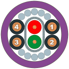 SIEMENS - PB ECOFAST HYBRID CABLE 40 M