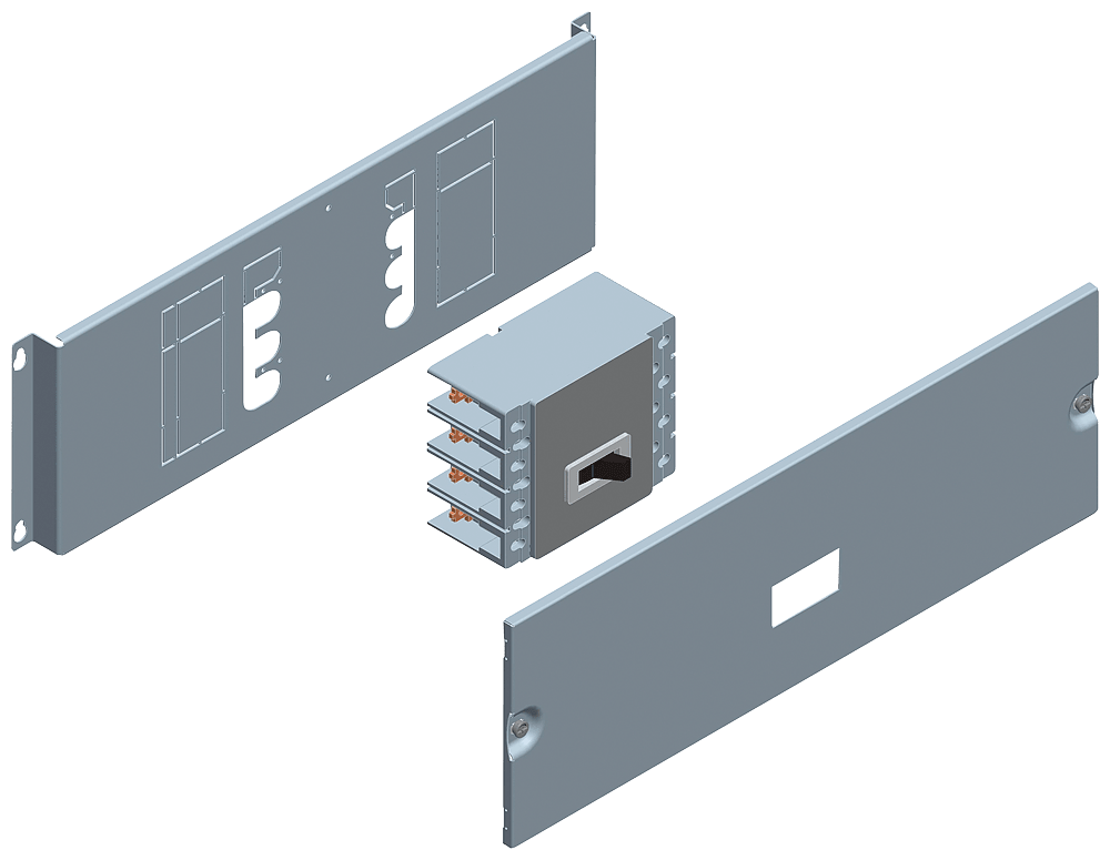 SIEMENS - KIT VERT. 1X(3X)VL160/250+DI H600 B600