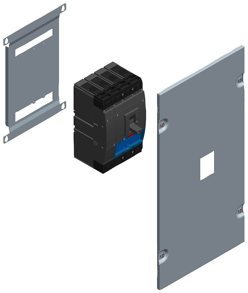 SIEMENS - KIT VERT. 1X3VT2 H600 B300