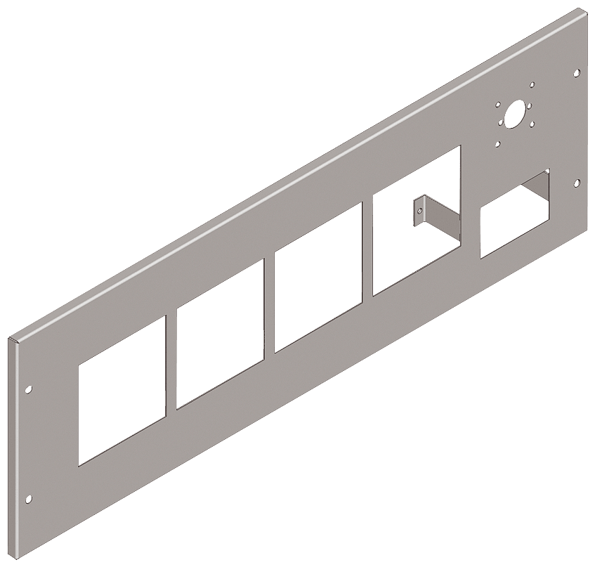 SIEMENS - COPERT. 2 STR. + 2 COMMUT. 96X96 H200 B6