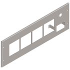 SIEMENS - COPERT. 4 STR. + 1 COMMUT. 96X96 H200 B6