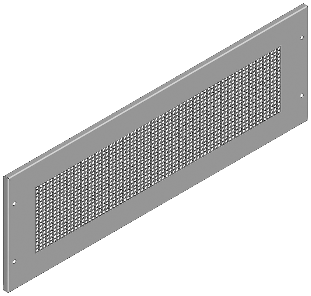 SIEMENS - COPERTURA CON ALETTE DI VENTIL. H200 B60
