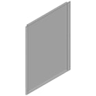 SIEMENS - COPERTURA CIECA INCASS. 1/4 GIRO H1000 B