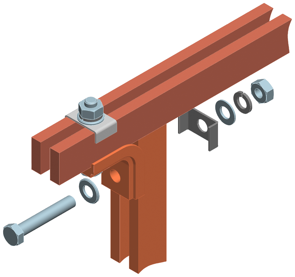 SIEMENS - ALPHA AS P400 KIT COLLEG. SBARRE SUP/SBA