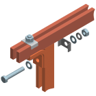 SIEMENS - ALPHA AS P400 KIT COLLEG. SBARRE SUP/SBA