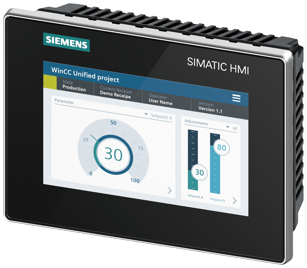 SIEMENS - SIMATIC HMI MTP700 UNIFIED COMFORT
