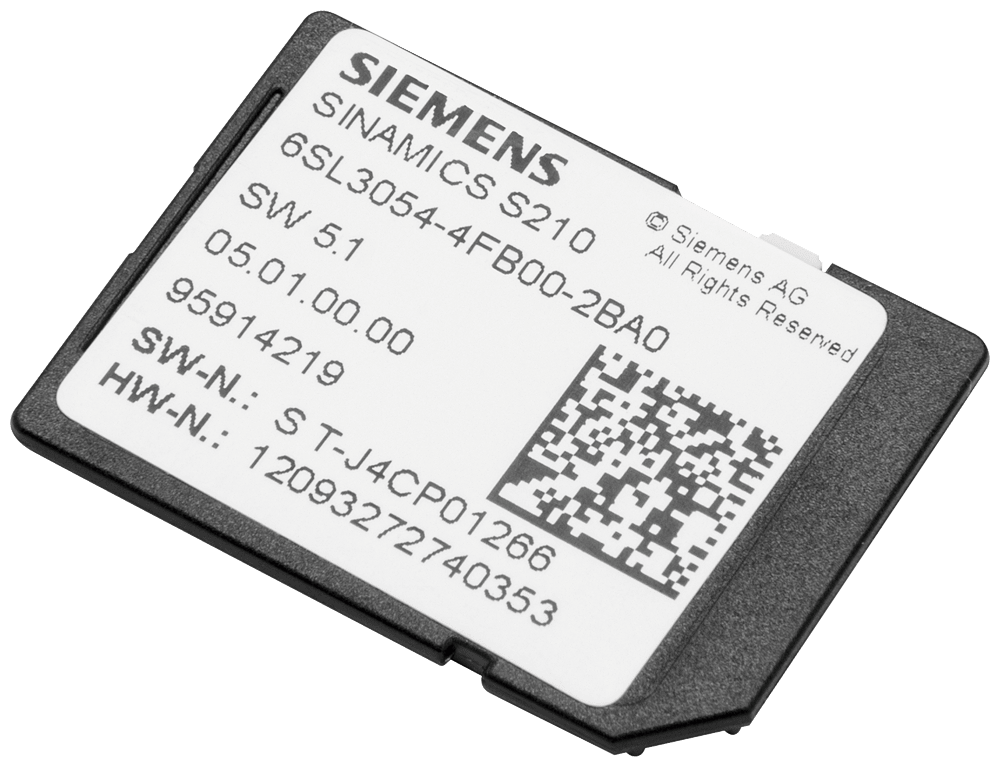 SIEMENS - SINAMICS S210 SD-CARD V5.1