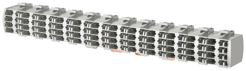 SIEMENS - Cavo di collegamento con connettore 6 mm², lungo 220 mm, isolamento blu 5ST2528