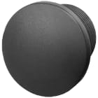 SIEMENS - tappo cieco per punti di comando rotondi liberi, 22 mm, plastica, nero, completo di controdado