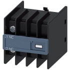SIEMENS - Blocchetto di contatti ausiliari 1NC, vie di corrente: 1NC, 3RT2