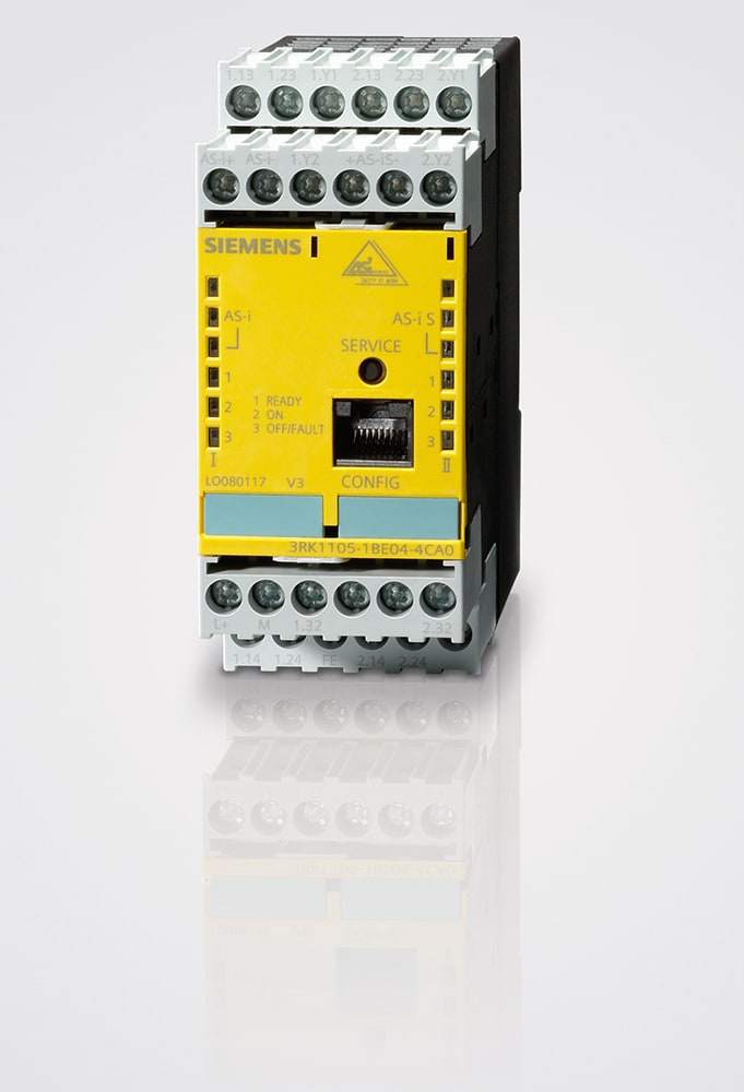 SIEMENS - Monitor di sicurezza ASIsafe ampliato 2F-RO con slave sicuro integrato