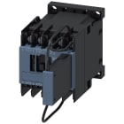 SIEMENS - Contattore per applicazioni ferroviarie, AC-3e, 7,5 kW/400 V, DC 24 V, 0,7 ... 1,25*Us, diodo soppressore, a 3 poli, S00, per PLC