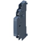 SIEMENS - Blocchetto di contatti ausiliari, montabile lateralmente, 1NO+1NC, per interruttori automatici, S00/S0