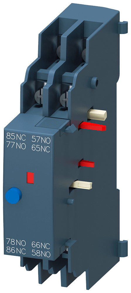 SIEMENS - Blocchetto di contatti di segnalazione, per interruttori automatici 3RV2, collegamento con capicorda a occhiello