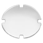 SIEMENS - Inserto piatto per pulsante e pulsante luminoso, piatta, trasparente