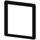 SIEMENS - Mostrina frontale IP41 per montaggio nella porta del quadro elettrico