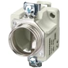 SIEMENS - Base DIAZED DII AC 25 A DC 500 V contatto sotto testa/morsetto a staffa