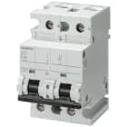 SIEMENS - Interruttore magnetotermico 400 V 10 kA, a 2 poli, D, 80 A, P=70 mm