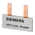 SIEMENS - Sbarra di collegamento a punte 16mm², monofase, 2x (1 fase+AUX), 40mm