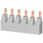 SIEMENS - Sbarra di collegamento a punte 18mm², trifase, 37x (1 fase+AUX), 1016mm sezionabile