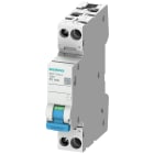 SIEMENS - Interruttore di protezione apparecchi a 1 polo con blocchetto di contatti ausiliari, contatto NO, caratteristica F2, 6 A