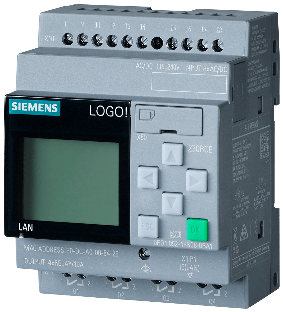 SIEMENS - LOGO! 230RCE 6ED10521FB080BA1